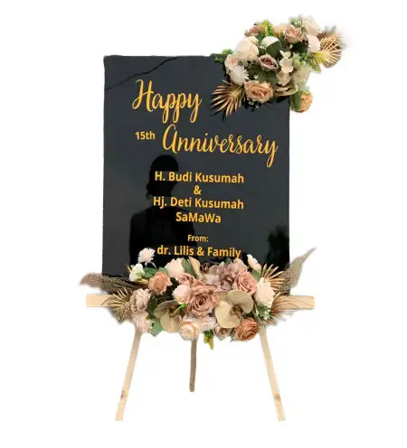 Papan Bunga Akrilik Kab Pegunungan Bintang