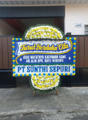 Papan Bunga Duka di Kab Pegunungan Bintang